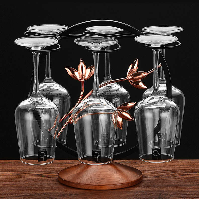 红酒杯架倒挂悬挂家用创意红酒杯高脚杯架高档酒柜摆件酒杯架挂架