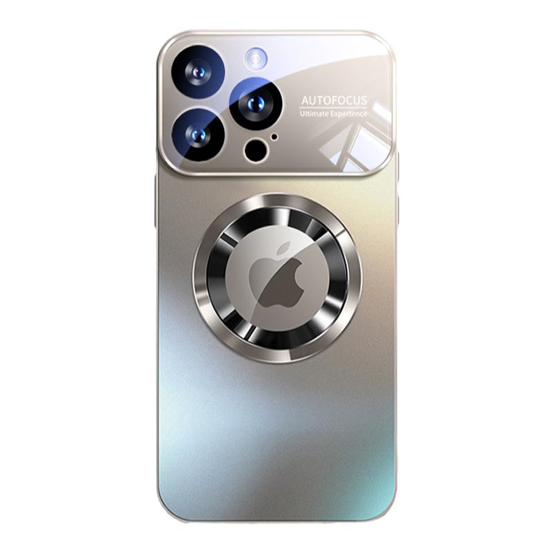 第一卫适用苹果16promax手机壳新款散热磁吸iphone16pro保护套磨砂玻璃15镜头膜14magsafe全包防摔男女13高级