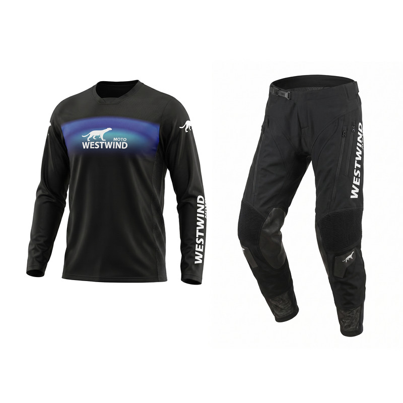 WESTWIND2026新款越野服适合长途骑行配送ce2护具速干弹性面料