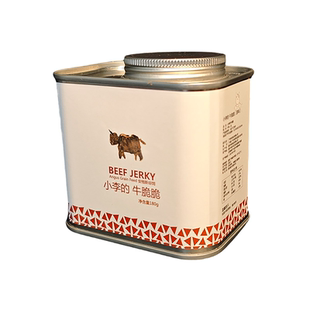 IMOC小李的安格斯牛脆脆180g谷饲牛肉干边料早餐伴侣高白蛋