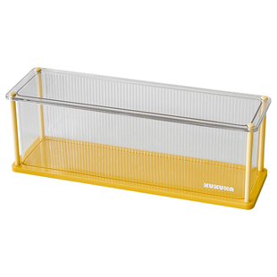 星星人展示盒子亚克力手办盲盒收纳展示架长条适用泡泡玛特小野