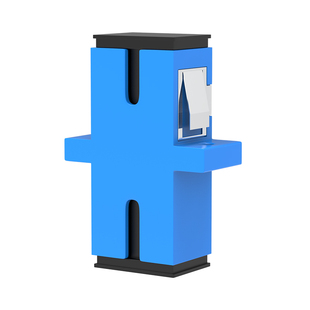 SC-SC光纤法兰LC-LC耦合器光纤适配器FC-FC-SC-LC-ST法兰盘对lc接头方口圆头对接器转换器sc-sc耦合器法兰