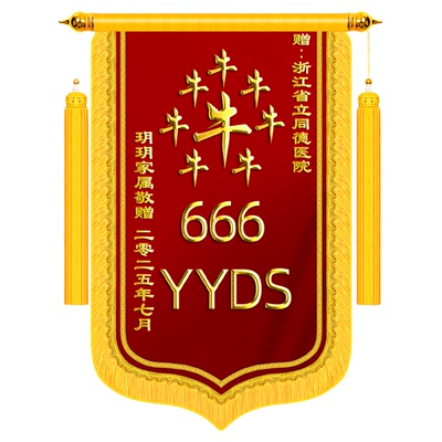 锦旗定制定做感谢医生