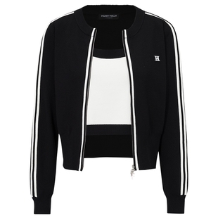 【折扣新降】商场同款FF||仿佛春夏季针织衫女开衫外套休闲撞色