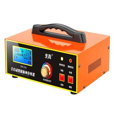 先科汽车电瓶充电器12V24V充电机