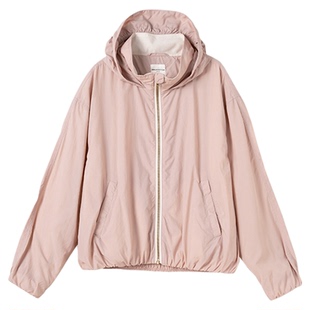 棉叔叔女童25新秋花苞外套内里磨毛布休闲皱感下摆收褶廓形上衣