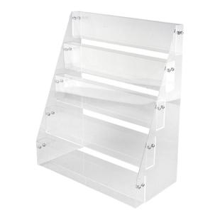 CD架亚克力阶梯式陈列放置架光碟片磁带光盘收藏展示架专辑收纳盒