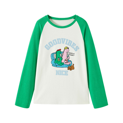 urlazh/有兰拼色漫画T恤