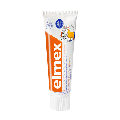 elmex儿童牙膏含氟护齿