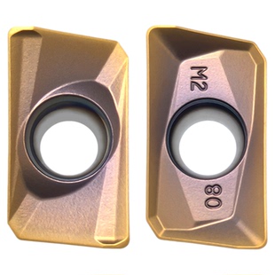 钛合金不锈钢专用数控铣刀片APMT1135刀粒1604飞刀头圆弧形R5R6