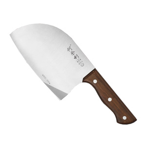 何全利斩切两用刀文武刀斩切刀厨师专用切菜刀家用排骨刀厨房刀具