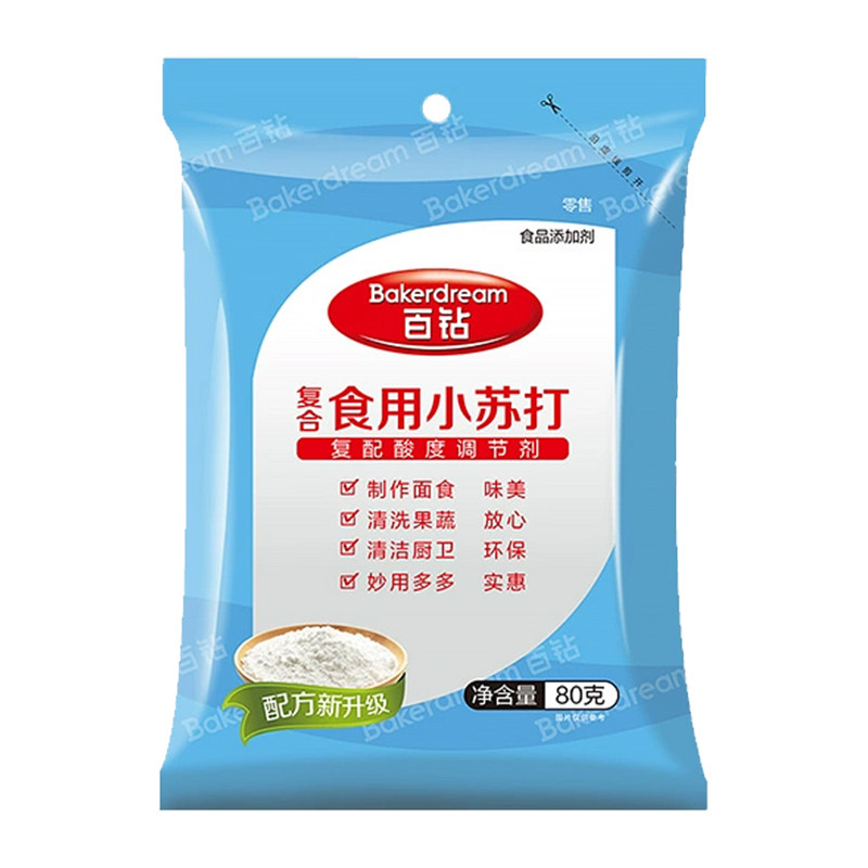 安琪百钻食用小苏打粉80g清洗