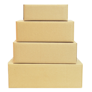 海裕包装半高纸箱邮政纸壳淘宝快递电商t型纸盒打包盒子纸板箱子