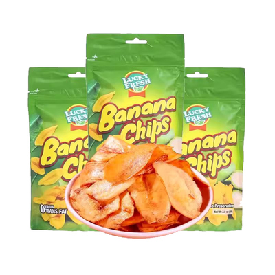 【自营】菲律宾进口纳菲琪香蕉片脆片水果干香蕉干办公休闲小零食