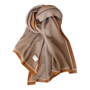 AiurtRuutti意式王般奢雅纯山羊绒围巾 软糯坠入云端秋冬外搭披肩
