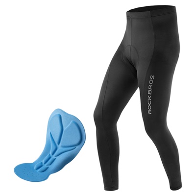 洛克兄弟透气海绵垫单车骑行裤