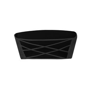 ZYM【不会掉】裹胸交叉带拉丁舞女成人练功服上衣带胸垫2129