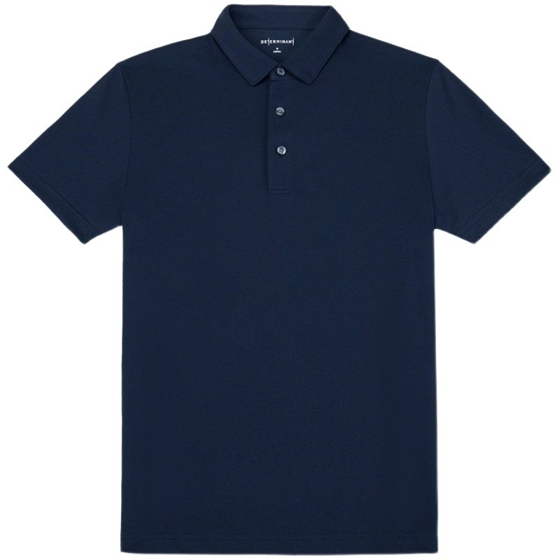 【吸湿速干】十如仕商务休闲翻领男爸爸针织微弹短袖POLO衫P12