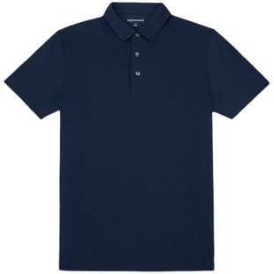 【吸湿速干】十如仕商务休闲翻领Polo衫男爸爸针织微弹短袖T恤P12