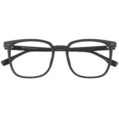 黑框自动感光变色茶色太阳镜男