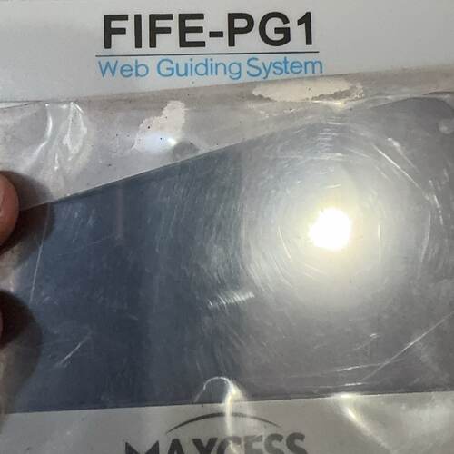 询价-20年MAXCESS美赛斯纠偏器屏幕FIFE-PG1 成色漂