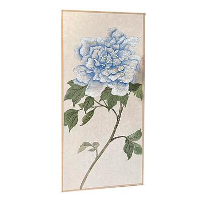 小长条宣纸画片16x33cm包边款