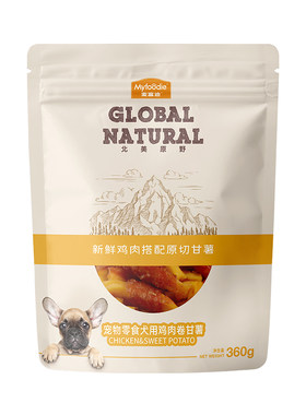 狗零食麦富迪鸡肉卷甘薯
