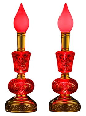 LED电子蜡烛灯双亮/三亮长明灯