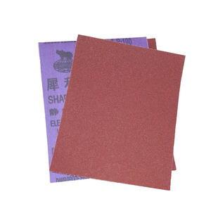 犀利牌刚玉砂布抛光磨铁砂纸 铁砂纸铁砂皮 除锈纱布锋利耐磨防潮