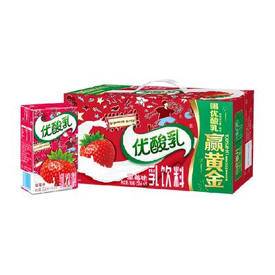 伊利优酸乳草莓味
