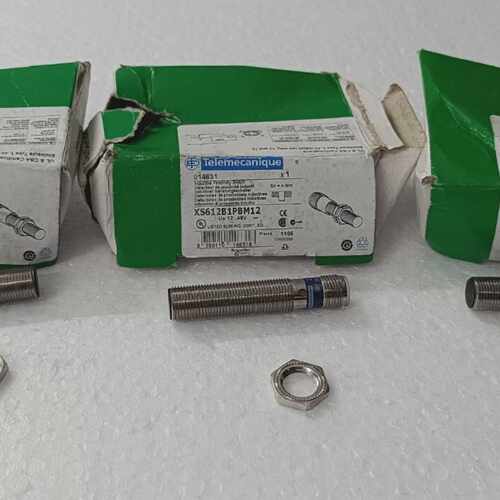 LOT OF 3 TELEMECANIQUE XS612B1PBM12 PROXIMITY SENSOR INDUCTI