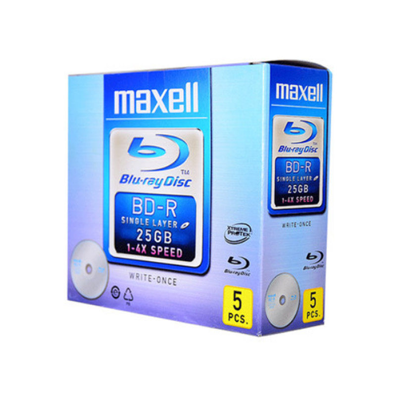 Maxell日本空白盒装刻录盘