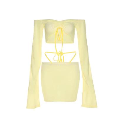 夏茉微澜泳衣女分体比基尼显瘦