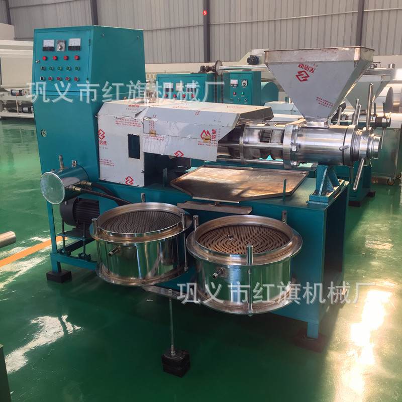 现货自动螺旋榨油机 家用榨油机价格 花生芝麻液压榨油设备