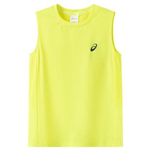 ASICS亚瑟士童装儿童速干衣男女童26年夏款运动背心健身服跑步T恤