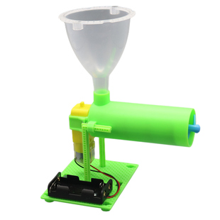 电动送料机自制喂食器自动喂鱼龟鸟螺旋搅拌模型手工制作科学实验