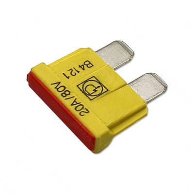 166.7000.5202进口力特中号汽车保险丝插片车用保险片20A 80V