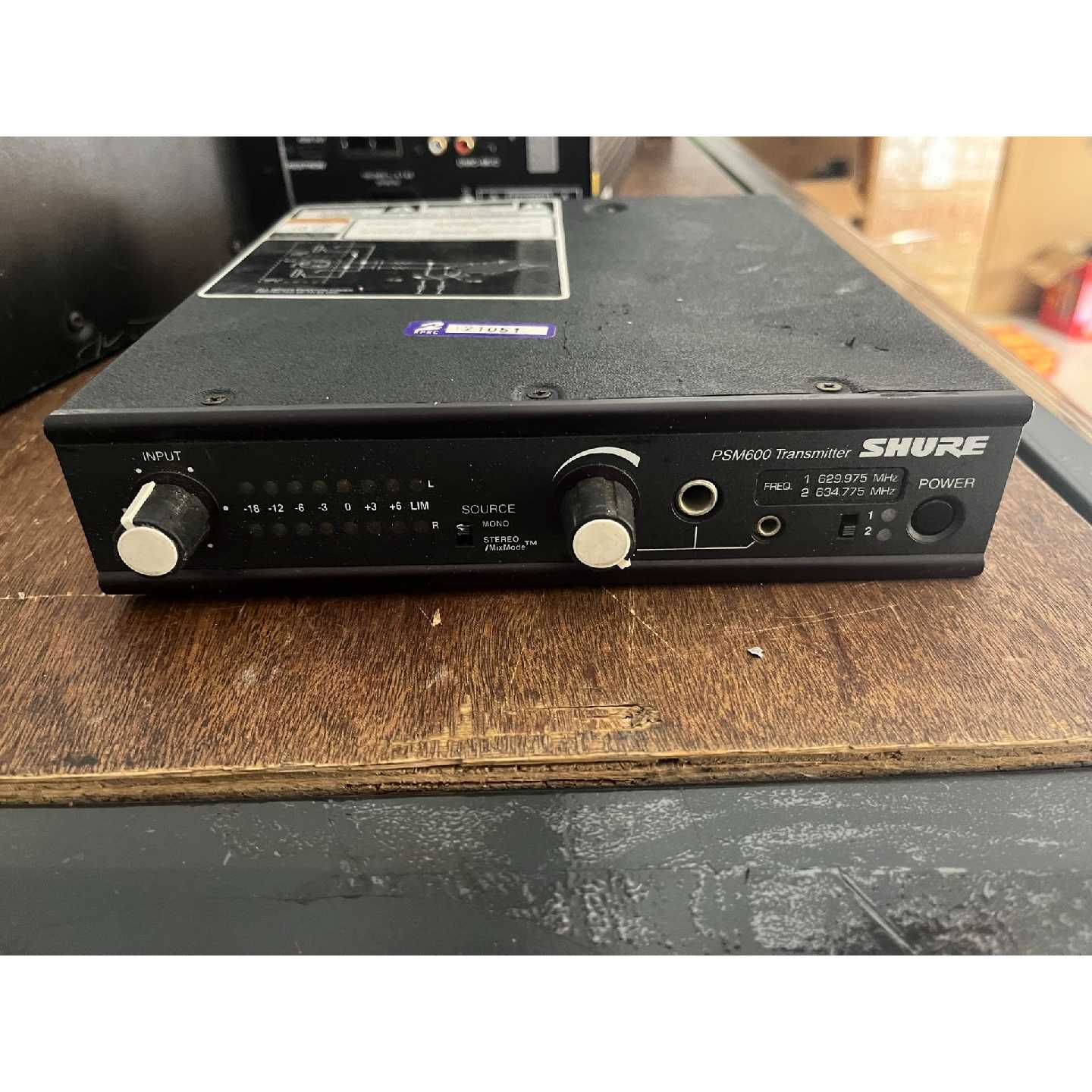 舒尔p6t psm600无线耳返主机