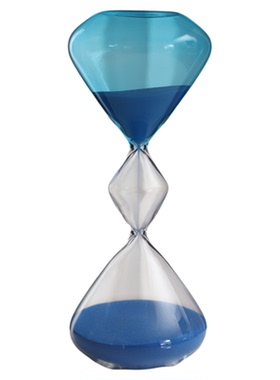 创意玻璃沙漏三层几何造型沙漏不计时个性北欧家居摆件女毕业礼物