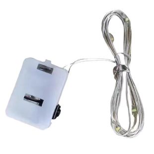 led小彩灯灯串生日摆摊装饰灯光氛围灯小白盒波波球灯珠防水回购