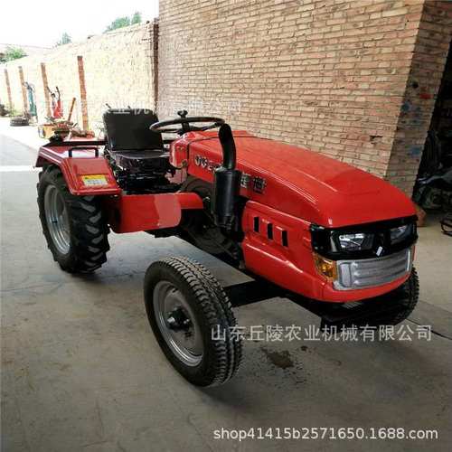 窄轮距四轮果园管理机 农用小型单缸拖拉机 20马力小型拖拉机
