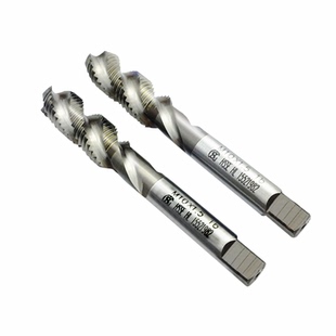 YGAMA机用不锈钢铜铁铝用螺旋丝攻M2M3M4M5M6810m12YG先端丝锥