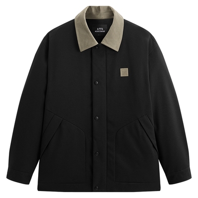 太平鸟男装 工装羽绒服2025年冬季新款巴恩风保暖防寒短款夹克潮