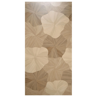 广东600x1200木纹砖荷叶拼花鱼骨纹复古客厅地板砖防滑仿古砖瓷砖