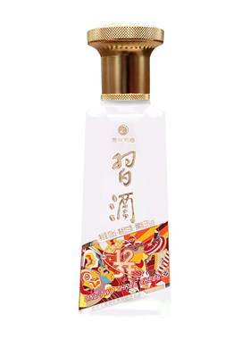 习酒123干53度酱香型白酒100ml
