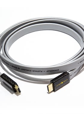 线世界Platinum Starlight 48白金星HDMI WIREWORLD纯银高清线