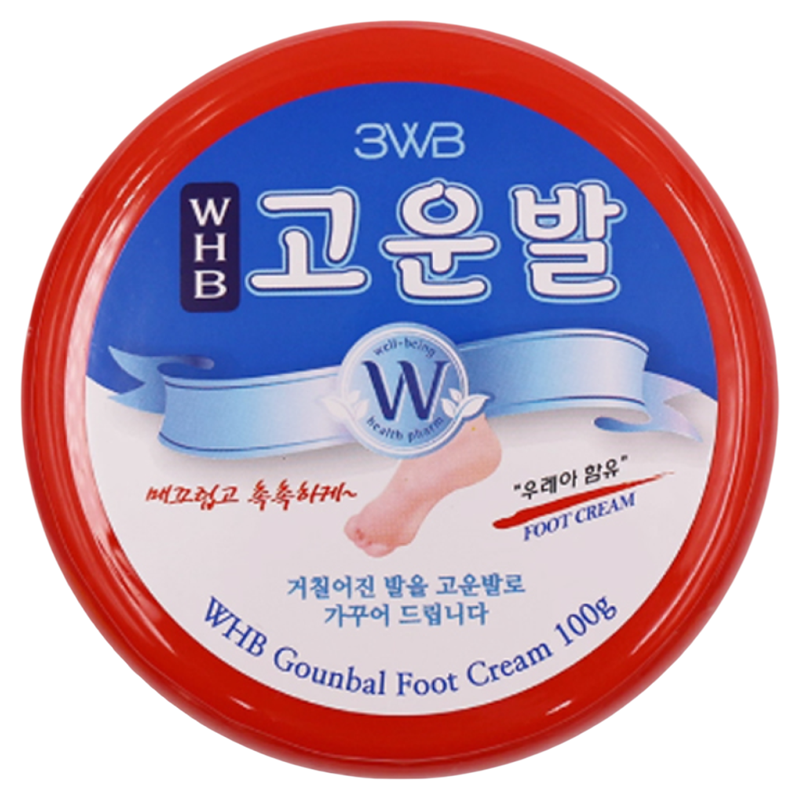 3WB三得毕保湿足霜改善干裂粗糙