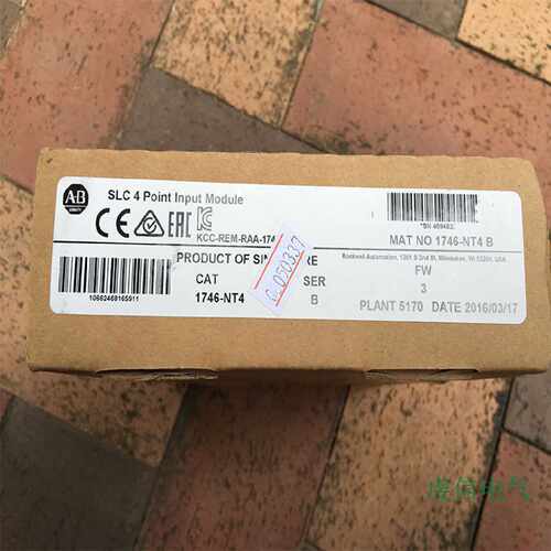 议价1746-NT4 Rockwell AB SLC500 PLC 1746NT4 模块 现货 全新原