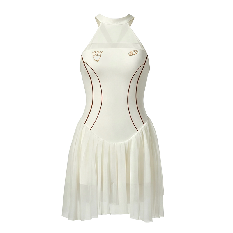 MYOWNGRACE网球裙复古网球裙