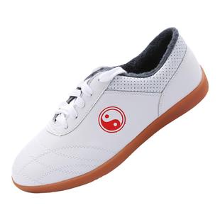 武士龙太极鞋男武术鞋牛筋底新款秋冬太极拳鞋八段锦练功运动鞋女